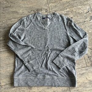 The North Face Heather Gray Crewneck Sweatshirt